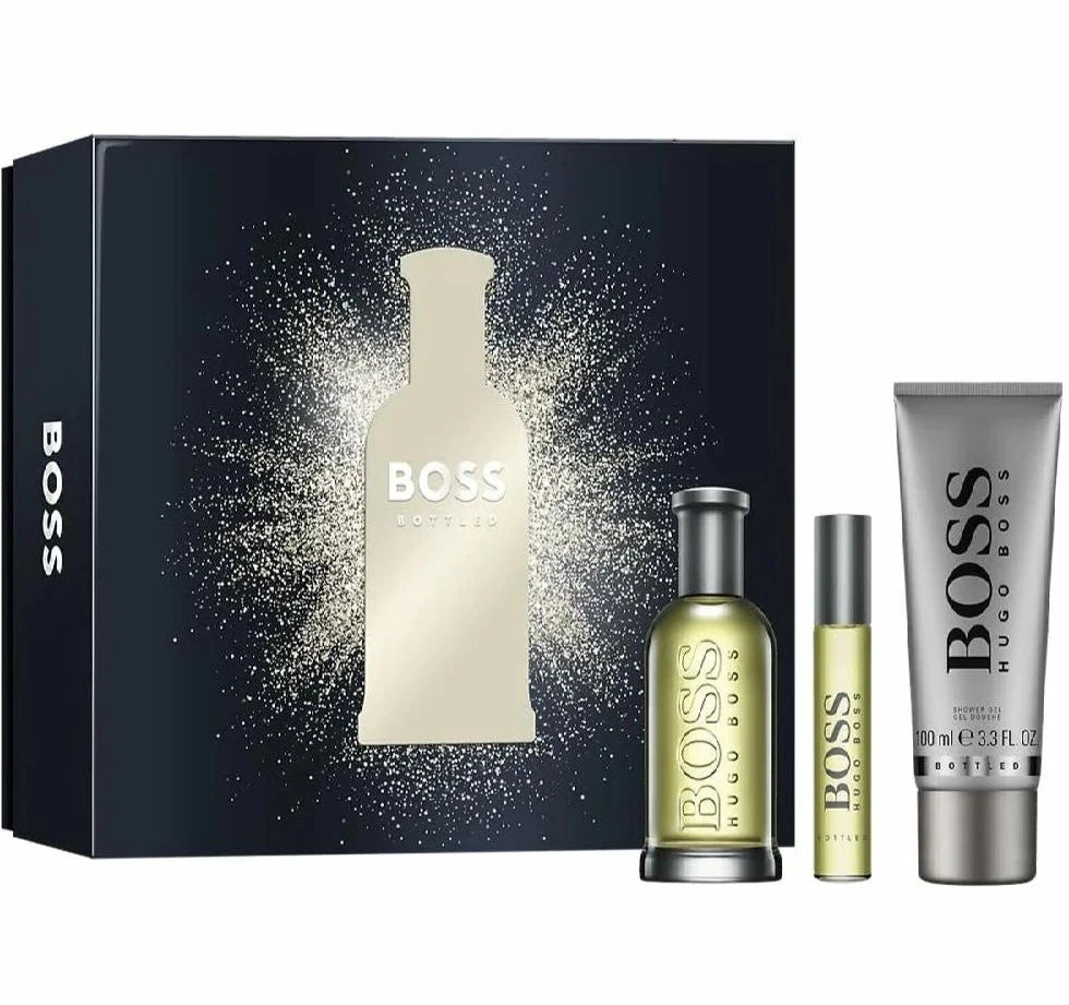 Set Hugo Boss 6 Bottled for Men Fine Fragrances