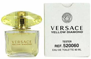 Tester Versace Yellow Diamond for Women Cap & Box Tester Versace Yellow Diamond for Women Cap & Box
