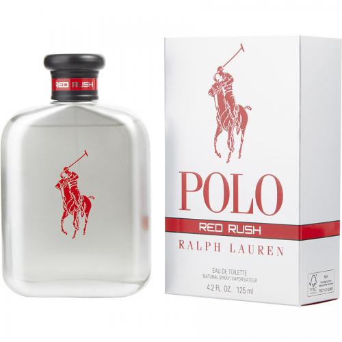 Polo Rojo Rush Ralph Lauren para Hombre