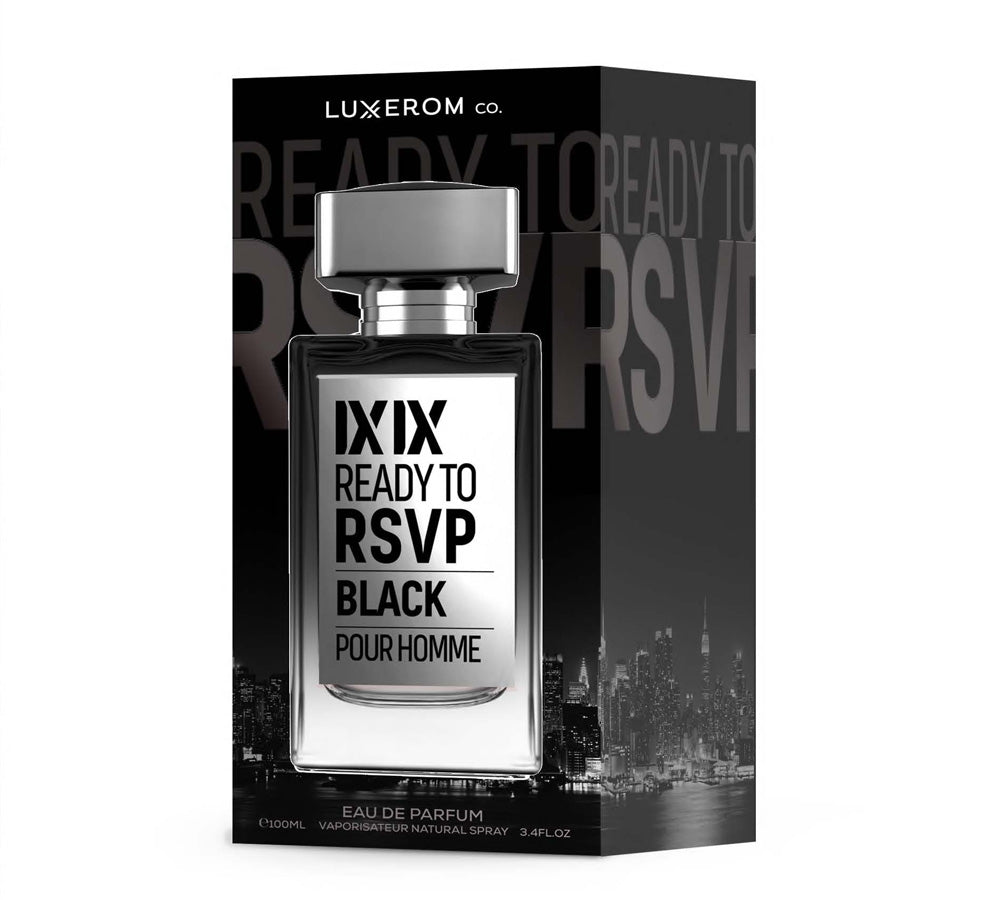 IXIX Ready To RSVP Black Pour Homme