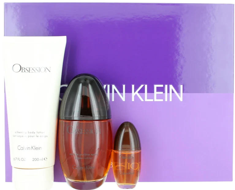 Conjunto Calvin Klein Obsession para Mujer