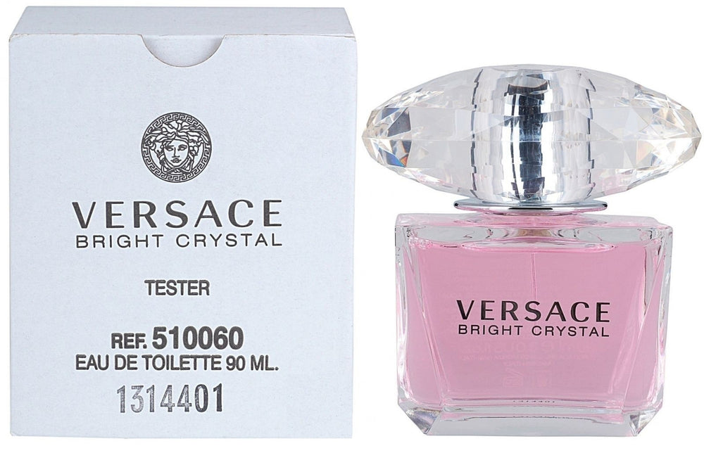 Tester Versace Bright Crystal for Women Cap & Box