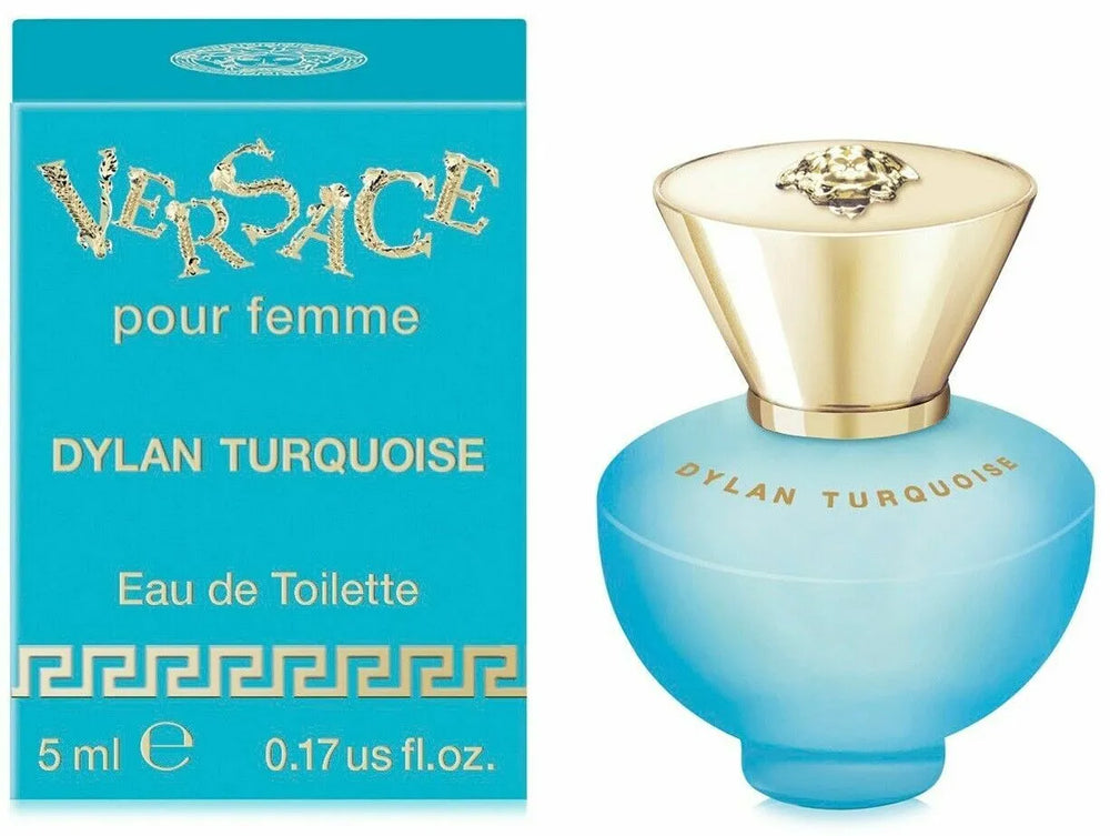 Versace Dylan Mini Turquesa para Mujer